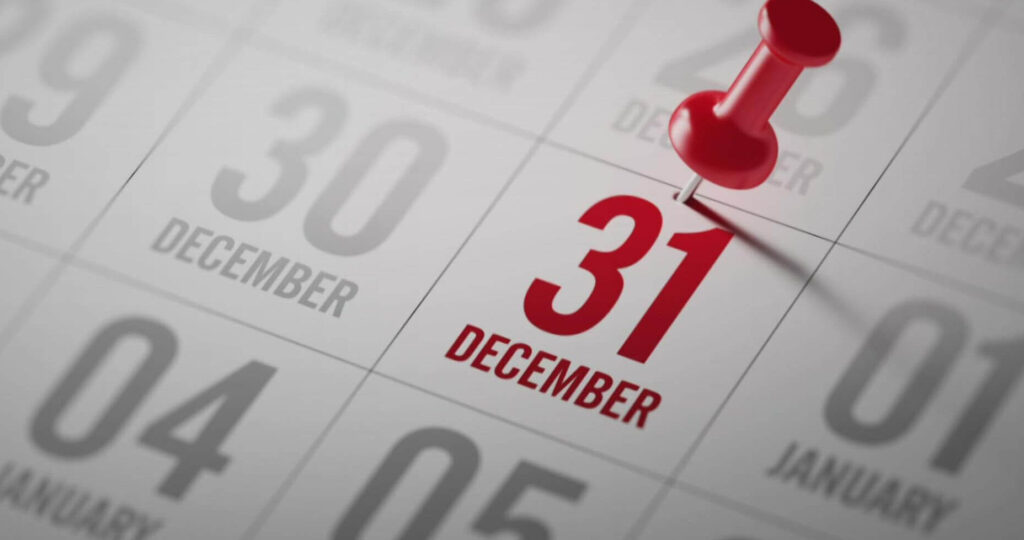kalendar 31. december